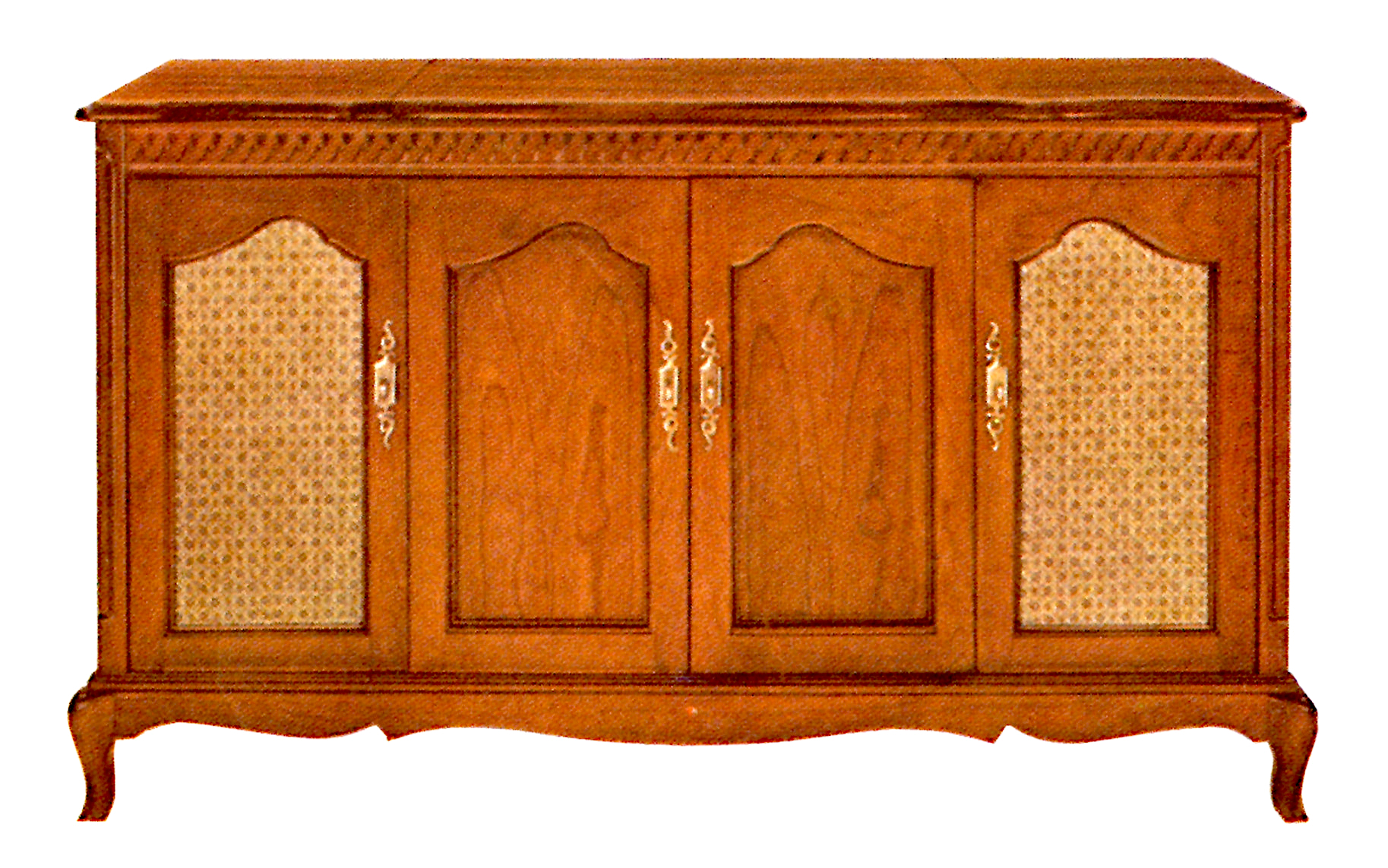 1966 Fisher E-491-FP Custom Electra French Provincial Console